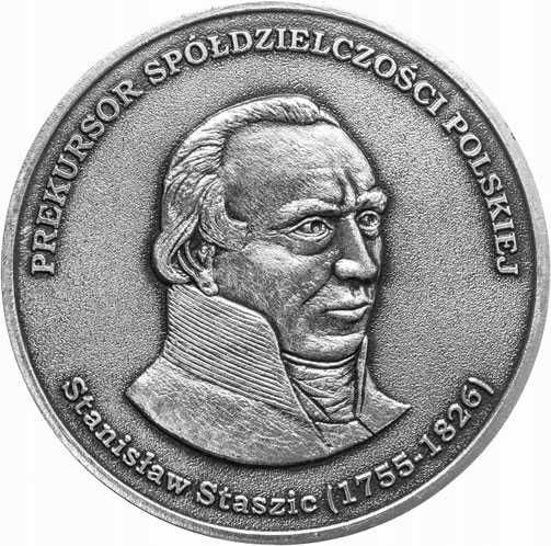 St. Staszic SREBRZONY MEDAL Międzynarodowy Rok Spółdzielczości 2012 r.