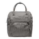 Plecak na akcesoria do przewijania Little Company Riga Knit Grey