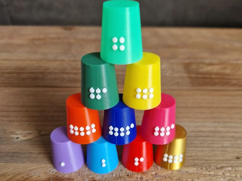 Cubos Empilháveis com Números