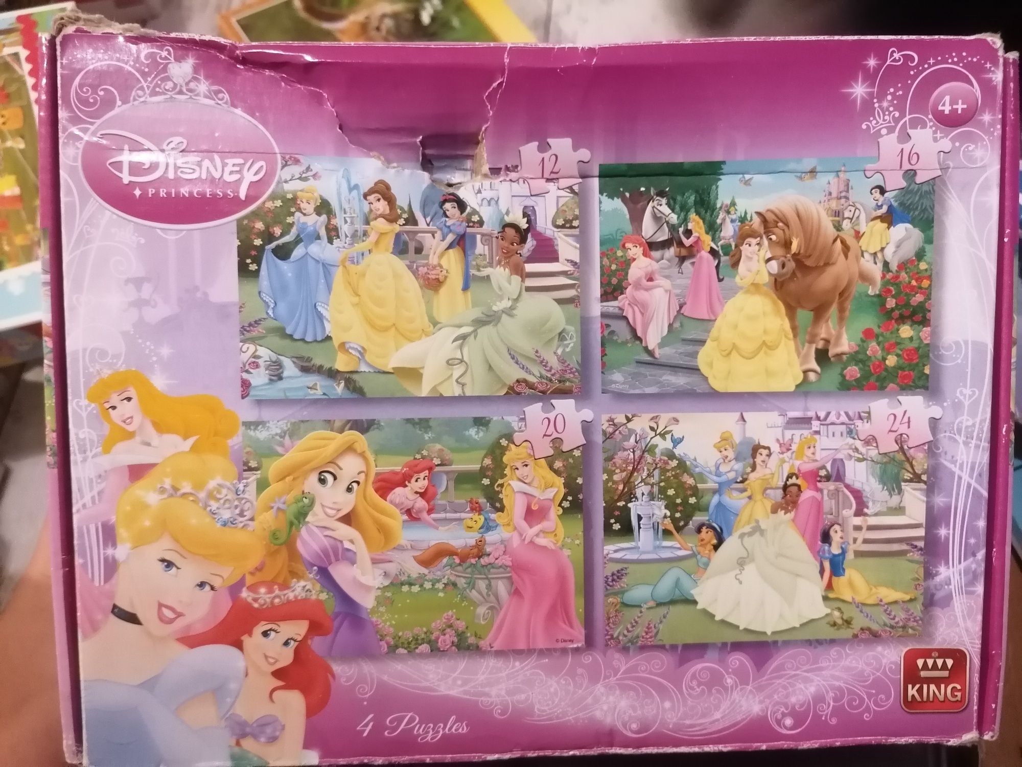 Puzzle księżniczki Disney