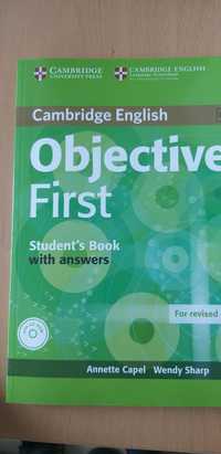 Objectiv First Student's Book with answers +CD