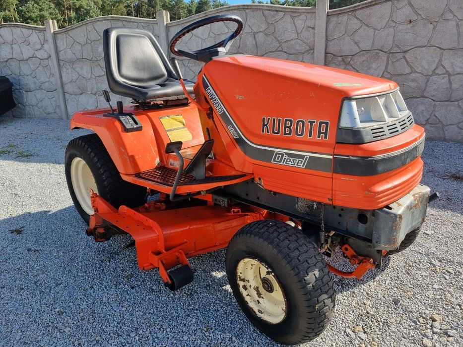 Traktorek Kosiarka Kubota G 1700 Diesel / Trzy cylindry / Hydro