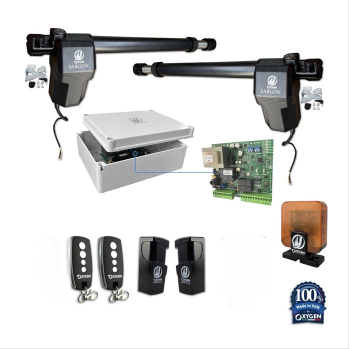 Włoski Napęd bramy skrzydłowej/przesuwnej z montażem