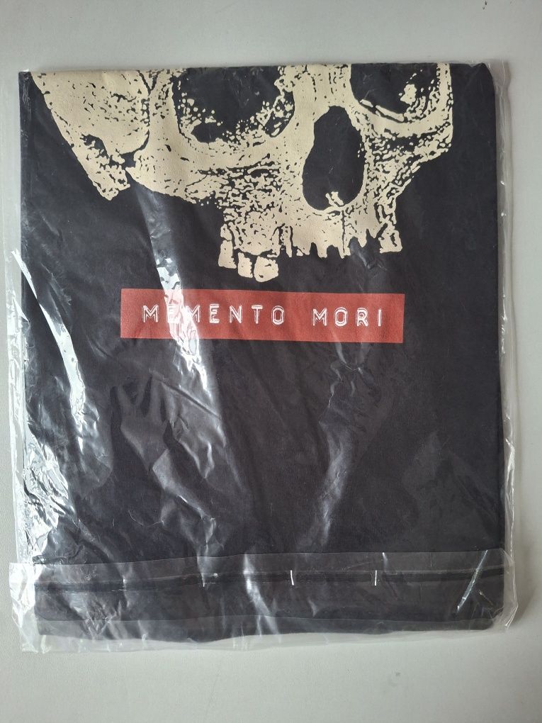 Koszulka Memento Mori damska czarna M [Nowa w folii]