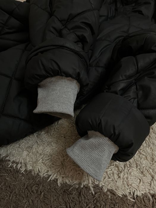 Зимова куртка парка пуховик на дівчинку 122-128