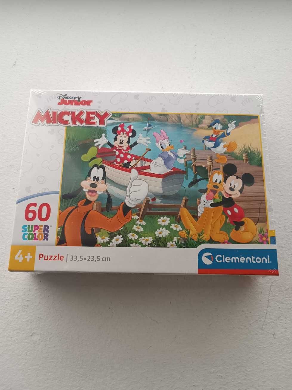 Puzzle Clementoni Disney Junior Mickey SuperColor 33,5x23,5cm 60 peças