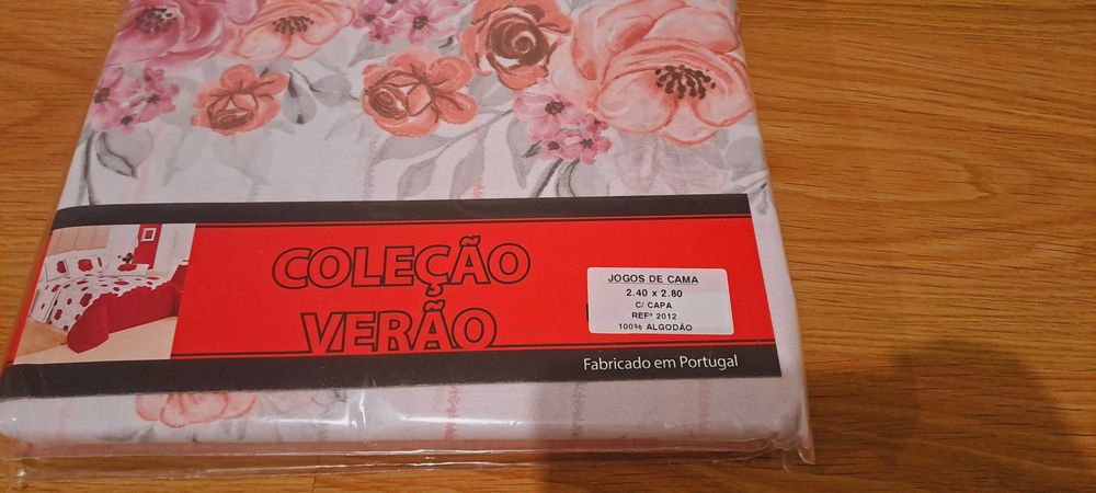 Jogo de Cama Motivo Florar (Novo)