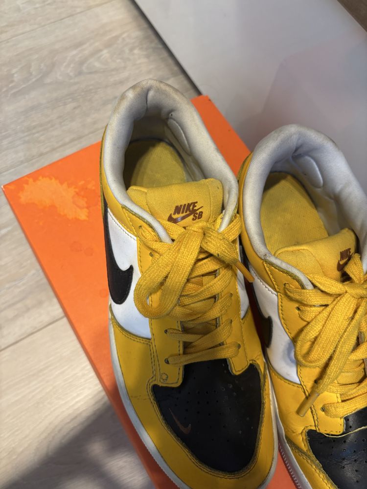 Buty nike sb żółte