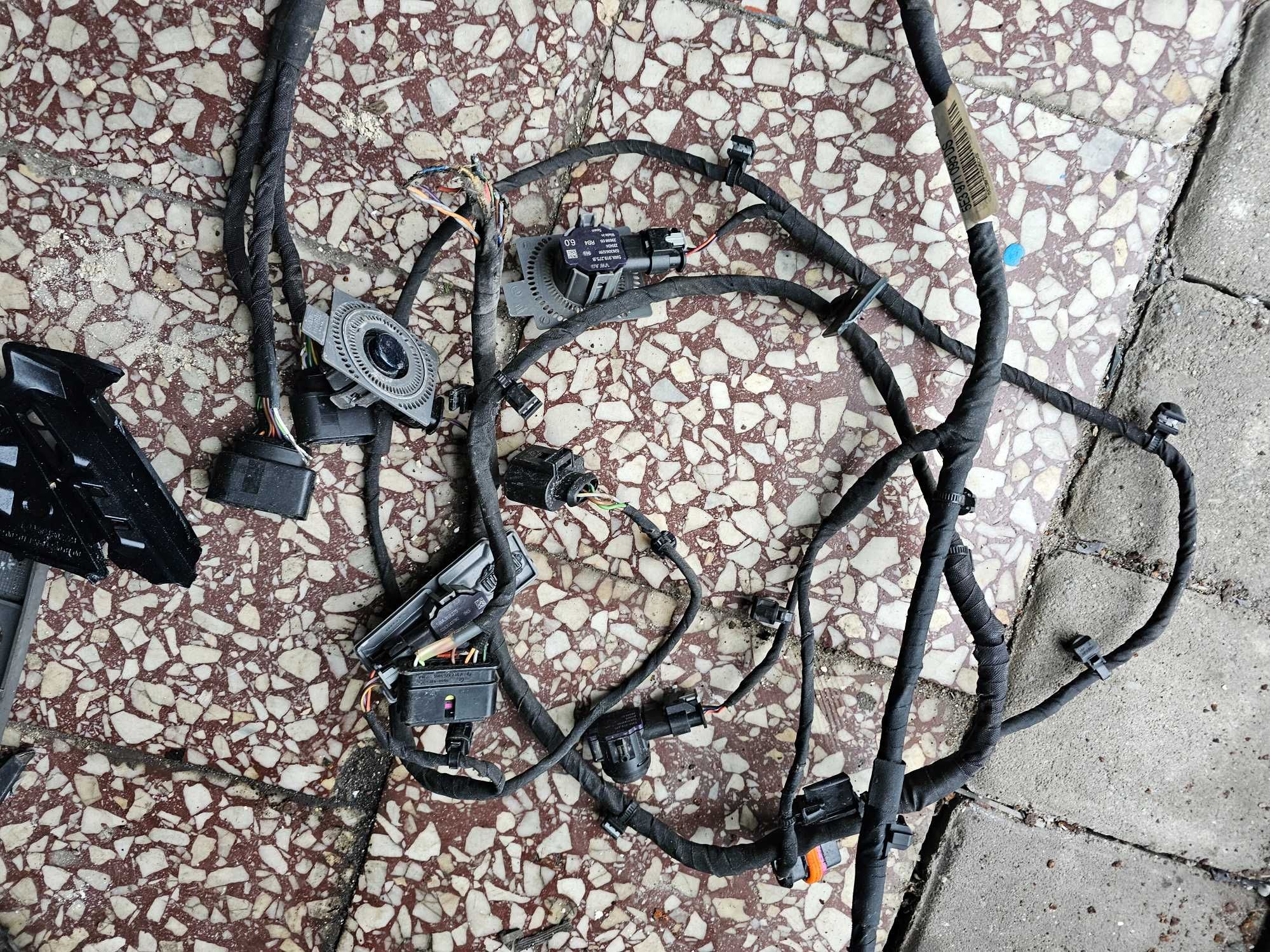 skoda octavia 4 IV halogen kratki zderzaka radar części