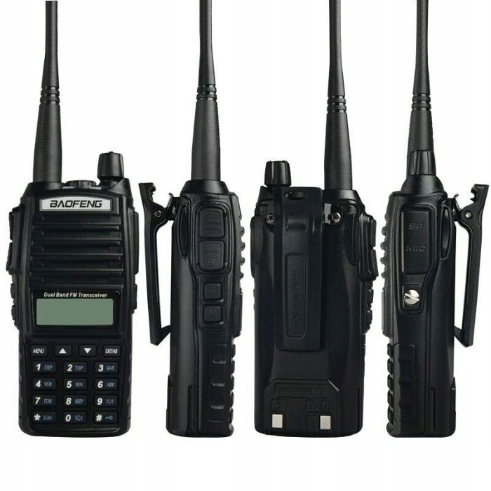 Radiotelefon Baofeng SkanerUV82 HTQ 8W Straż ,TAXI,Policja,Odblokowany