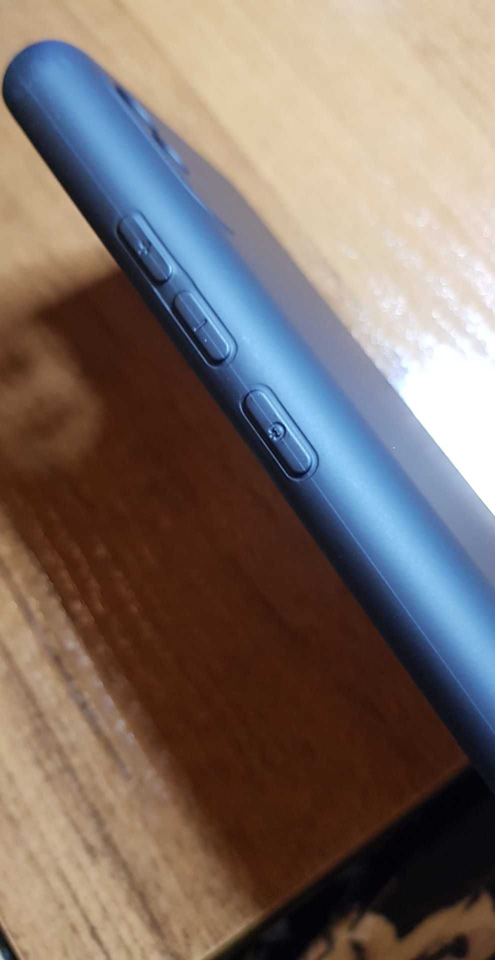 ETUI do Xiaomi Redmi 9a SILKY SMOOTH silikonowe czarne w957