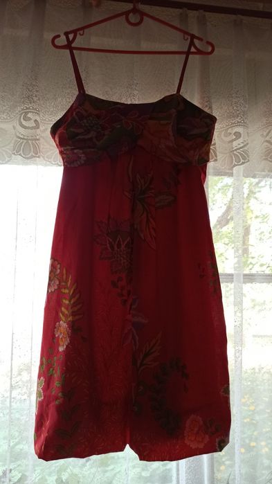 Платье летнее нарядное, индийский хлопок