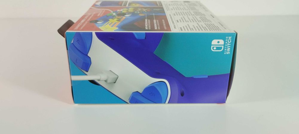 Comando com fios PowerA - Nintendo Switch - Mario