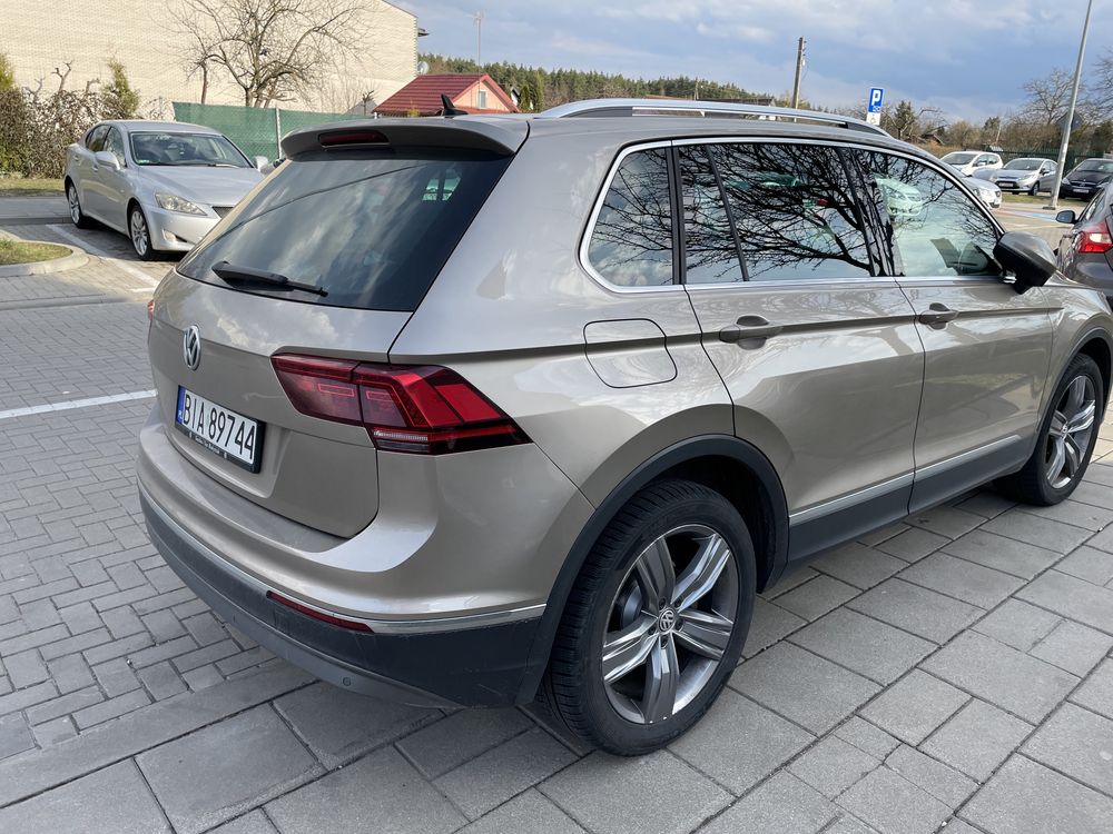 Volkswagen Tiguan 2.0 TSi, 180 KM, 2018r, Highline