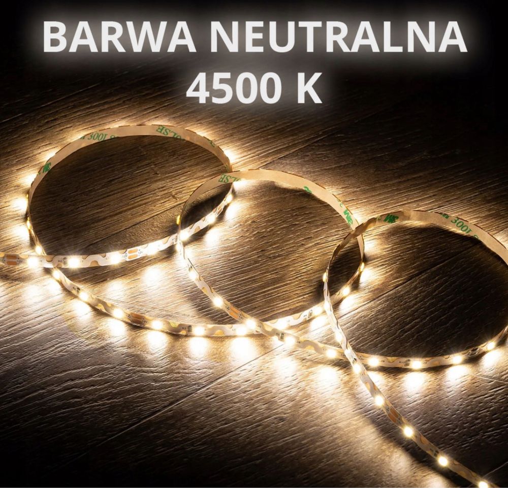 Nowe Lustro wiszące podświetlane LED 110x60 cm - model Eustis