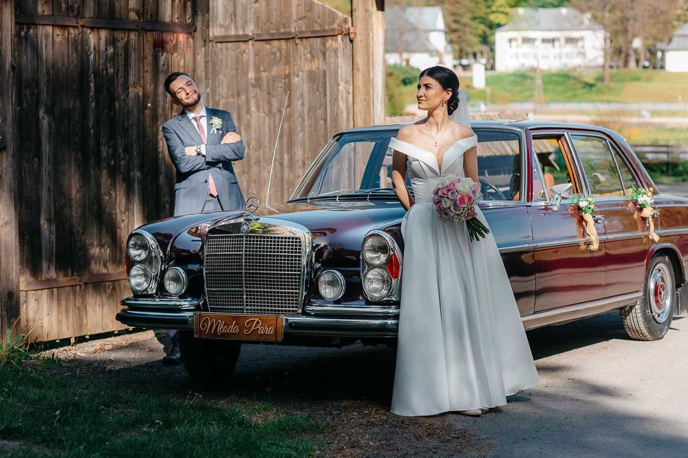 Mercedes W108 S-klasa do ślubu i inne okazje KROSNO