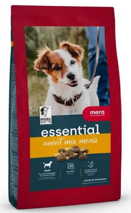MERA essential Univit корм для собак  (змішана крокета),12.5 кг