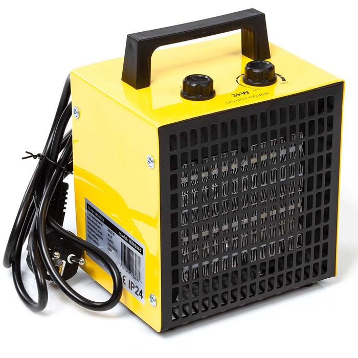 Nagrzewnica elektryczna dmuchawa piecyk 3000W farelka grzejnik MOCNA