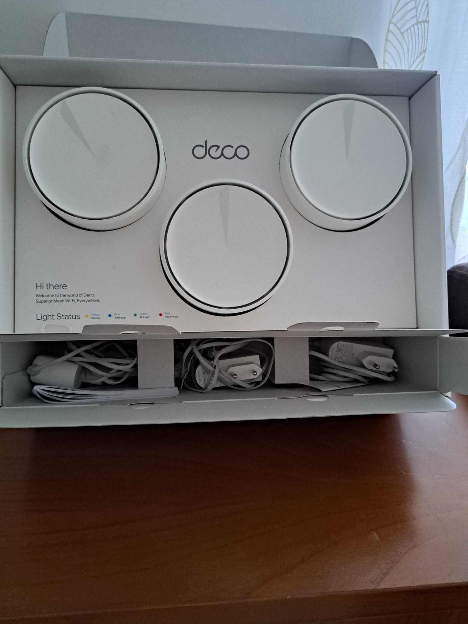 Sistema Mesh TP-LINK X20 AX1800 - 3 pontos