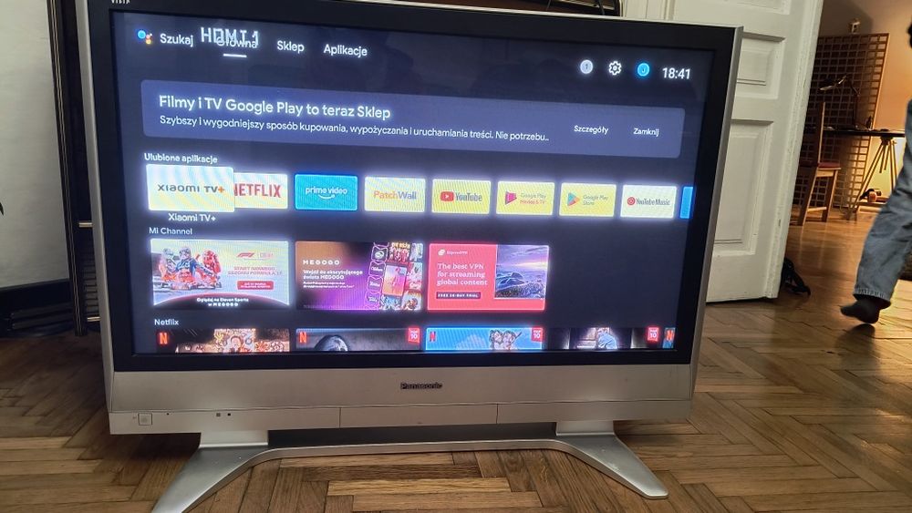 TV Panasonic Viera 42 całe.