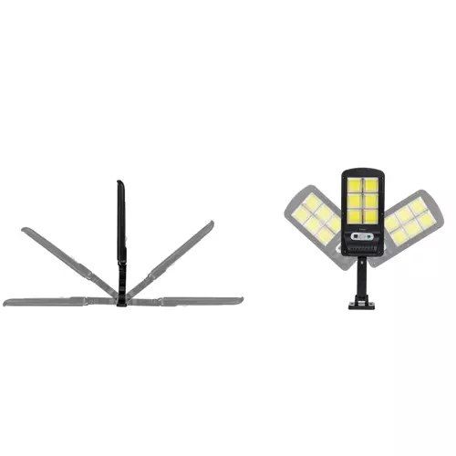 Lampa solarna 120 LED z panelem zewnętrznym Izoxis