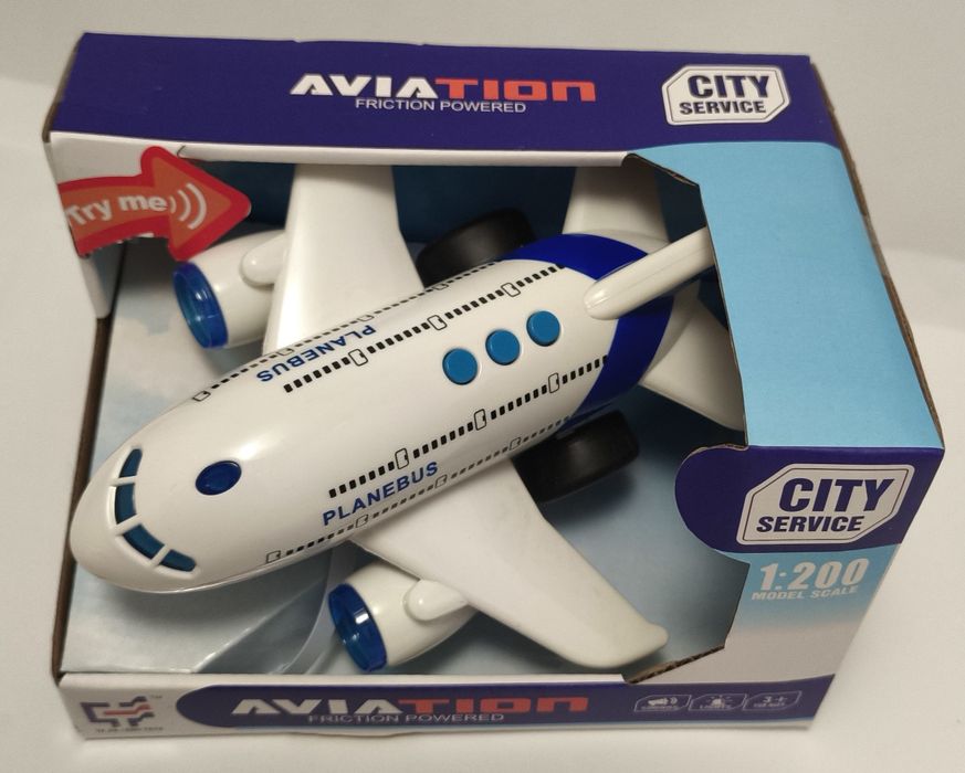 Samolot na baterie Aviation Planebus