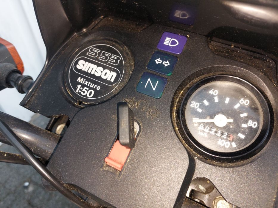 Simson S53 Habicht 712km ORYGINAŁ!