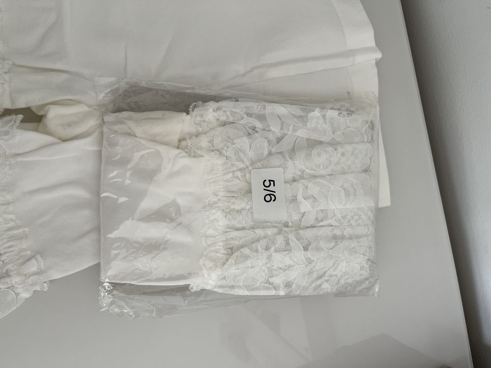 Legginsy z koronką, majtki modelujące