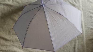 Parasol dla dziecka średnica 90cm, długość 71cm.