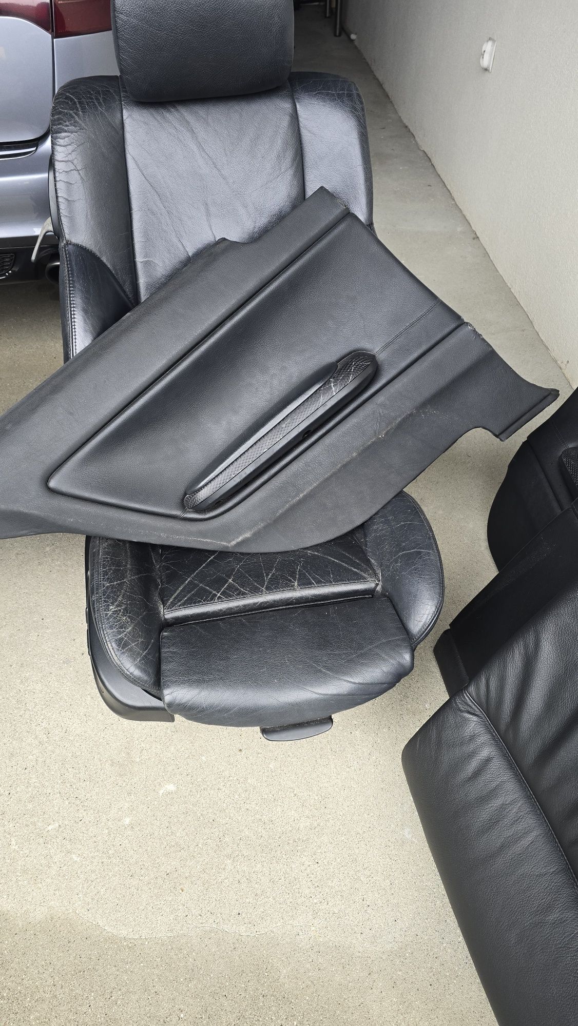 Wnętrze BMW e46 coupe skóra elektryka