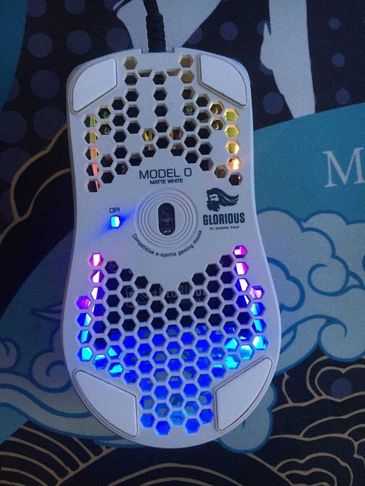 Миша Glorious Model O RGB USB White
