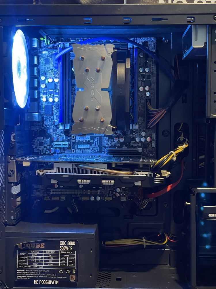 GTX 1060 6GB | i7-4930K 6C/12TH | 16GB DDR3 | 128GB+1TB Ігровий ПК