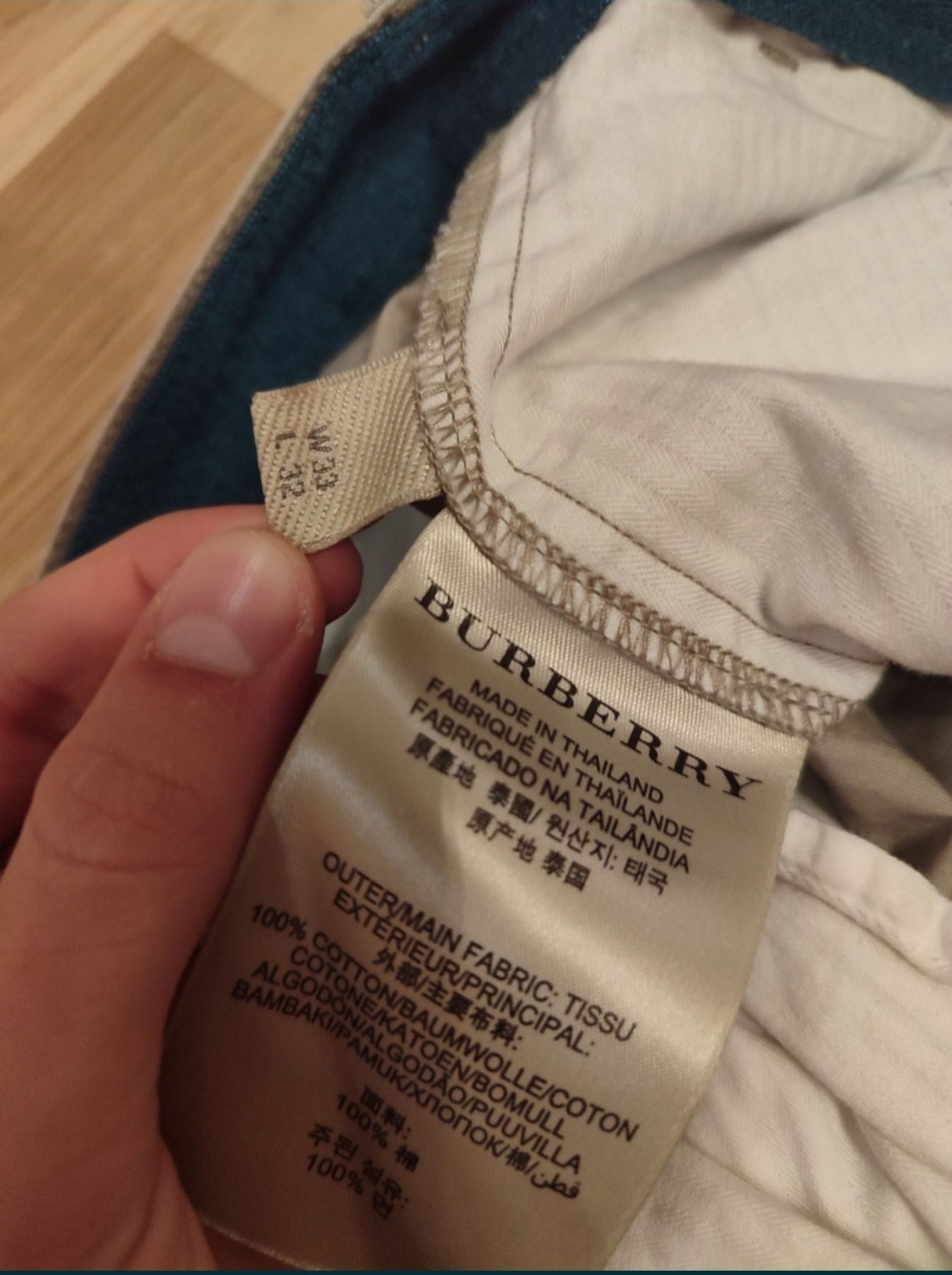 Штани Burberry Brit