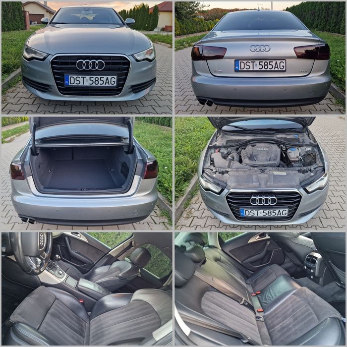 Audi A6 C7 2.0TDI 177KM Manual 2011r Bogate Wyposażenie, Salon PL