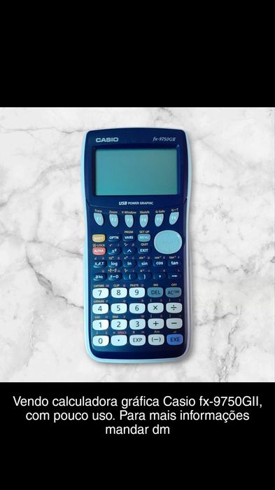 Vendo calculadora gráfica Casio