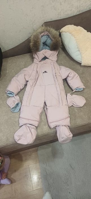 Зимовий комбінезон для дівчинки 62