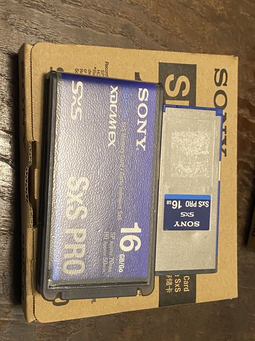 Sony ex-3 com sholder rig e v-mount