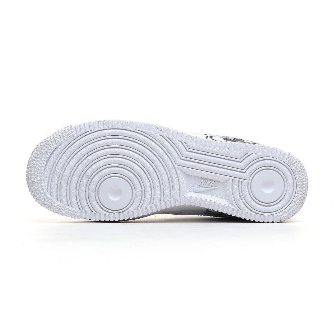 Кросівки nike air force 1 supreme CDG білі