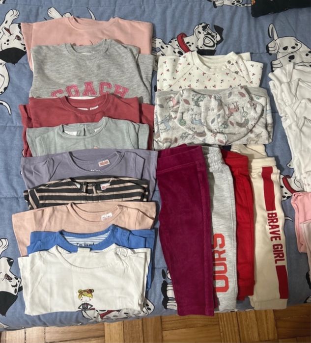 Lote de roupa menina 6/9 meses - 32 peças