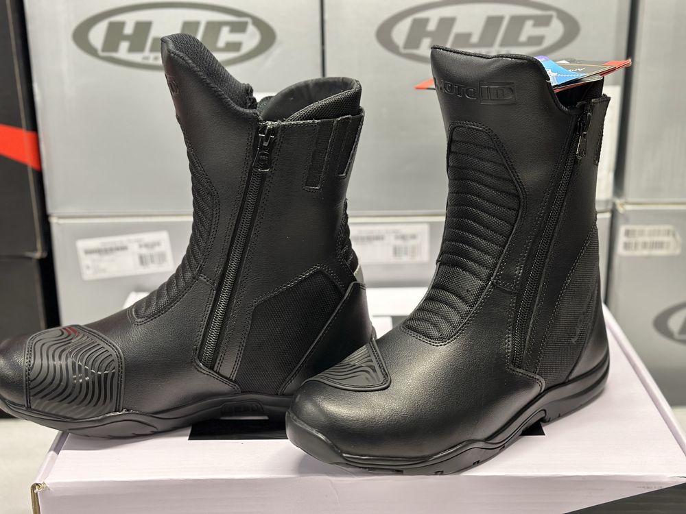 Turystyczne buty motocyklowe Moto ID Grande Podwojny zamek, Membrana!