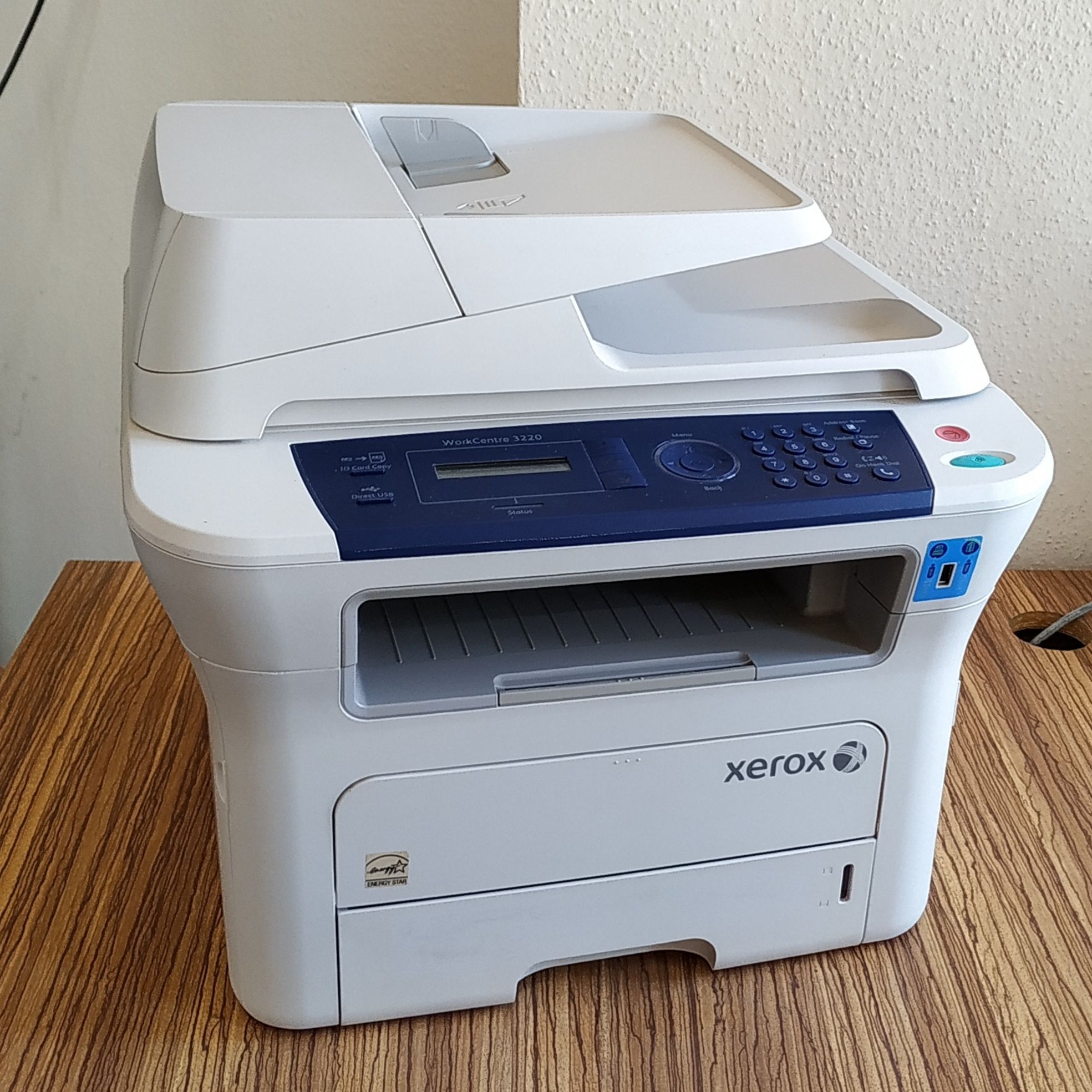 МФУ с ГАРАНТИЕЙ 1год . Xerox WC 3220-сетевой лазерный принтер, копир,