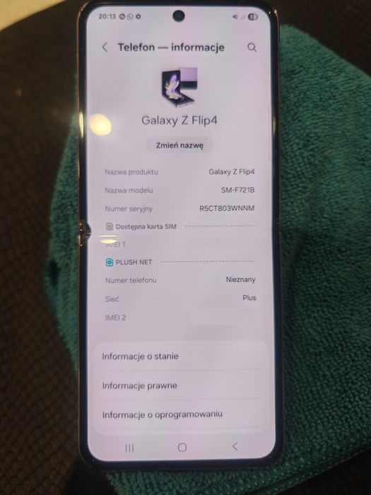 Samsung Galaxy Z Flip4 128 GB Bora Purple – super stan