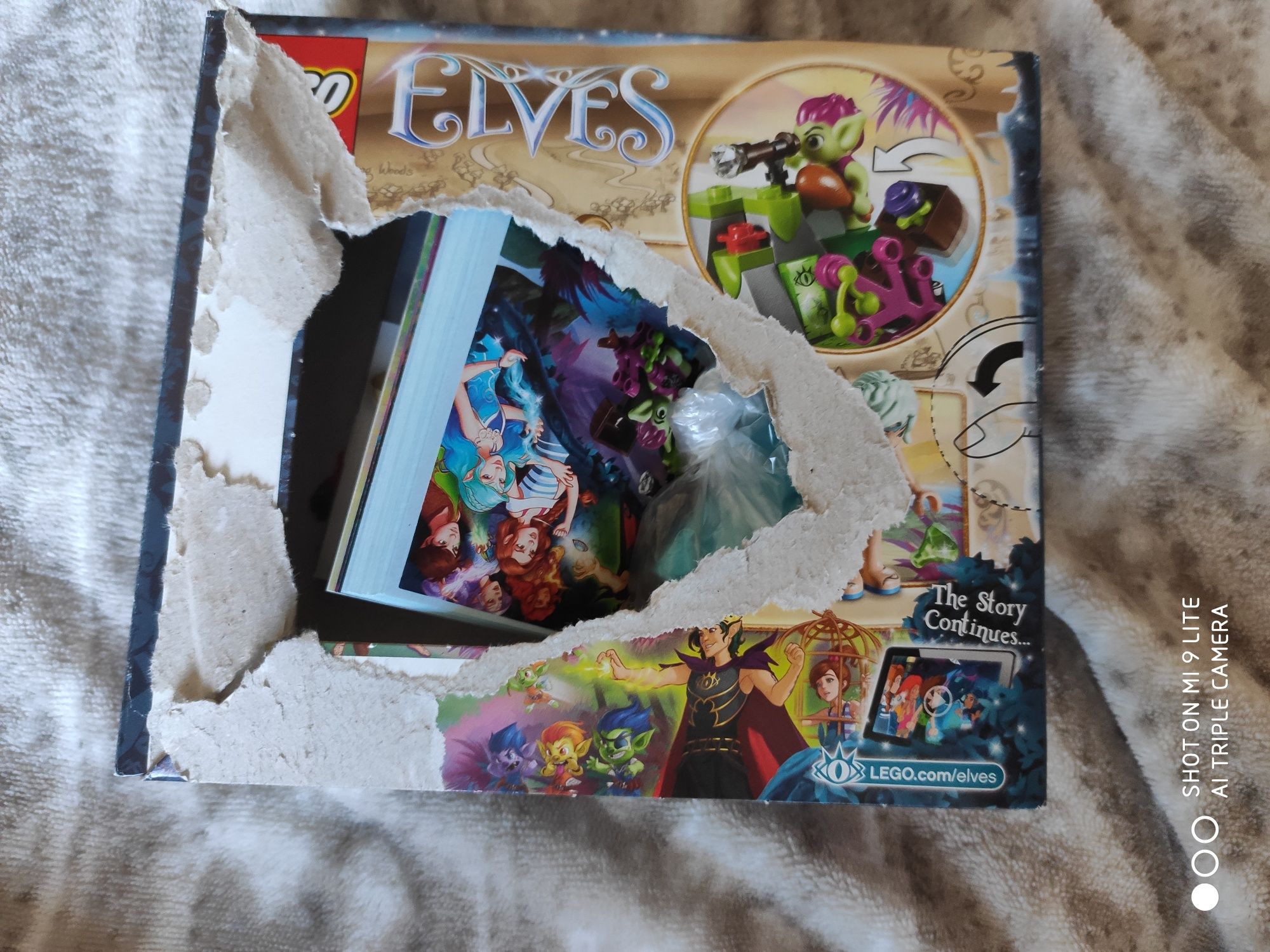 Klocki Lego Elves 41181 Gondola Naidy i Gobliński Złodziej kompletne