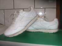 buty sportowe damskie reebok 36/37 wkładka 22,5cm skórzane promocja !