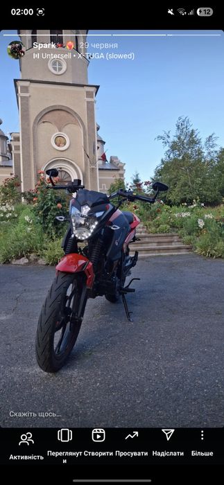 Мотоцикл Spark r28