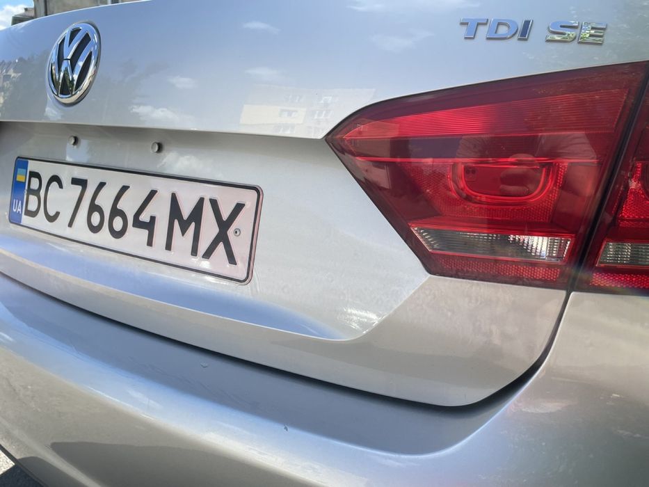 Volkswagen Passat B7 SE 2.0 дизель 2012 рік. USA. 160 пробіг. Власник