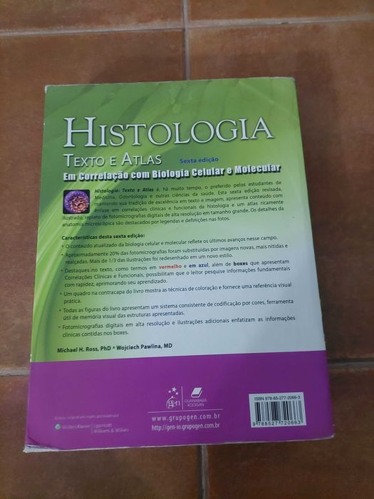 Ross - Histologia Texto e Atlas- 6ª edição