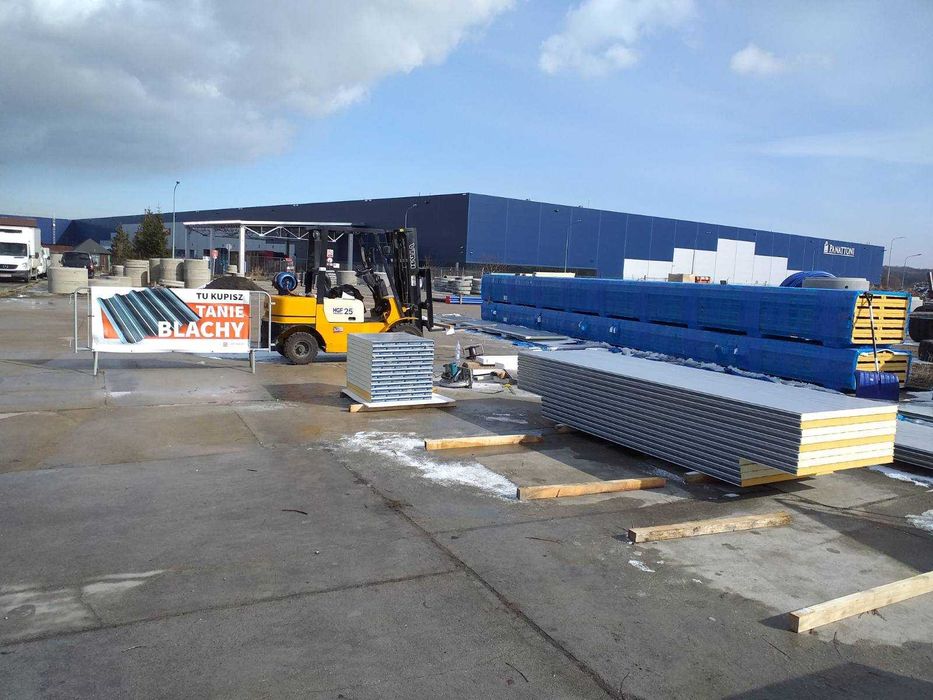 Płyta warstwowa, obornicka, dachowa ścienna, płyty warstwowe, PIR PUR