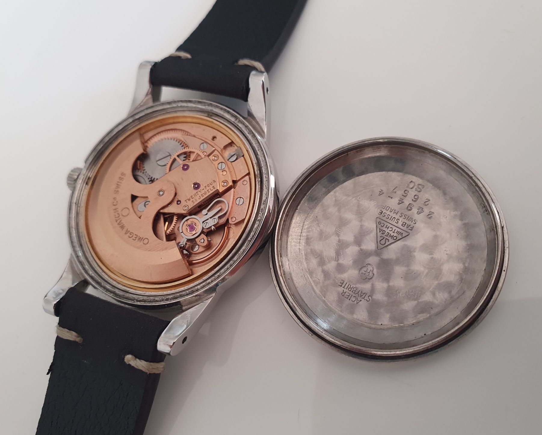 Omega Seamaster automatic.  Duży męski zegarek lata 60-te.