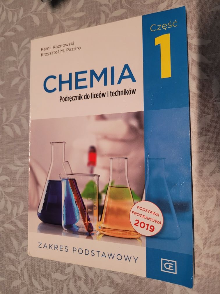 Chemia klasa 1 Oficyna Edukacyjna Krzysztof Pazdro podstawowy